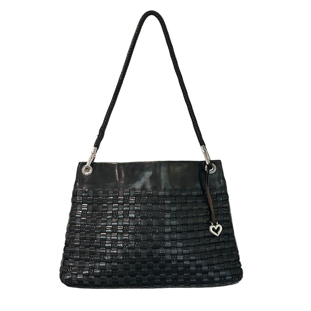 Brighton Leather Weave Shoulder Bag/Purse